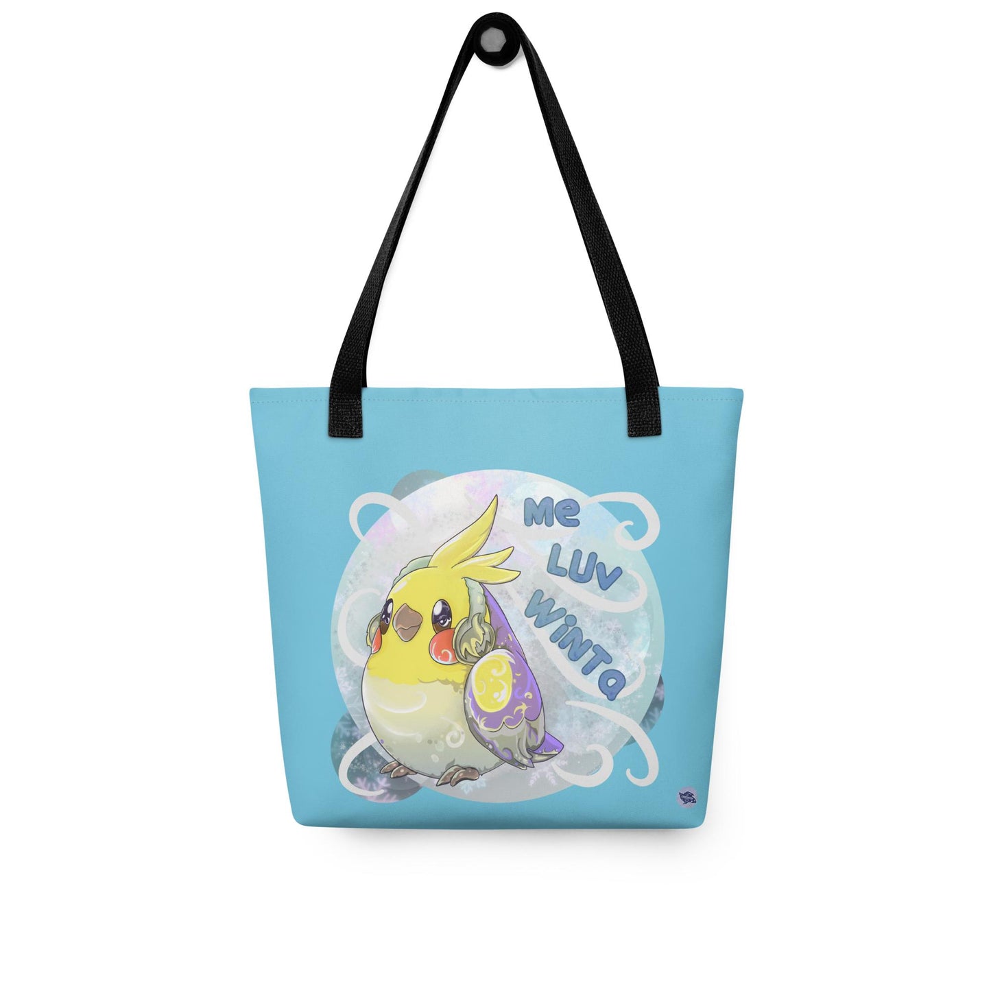 Tote Bags - Winter Cockatiel - Collection by Cinksart - 5 variants