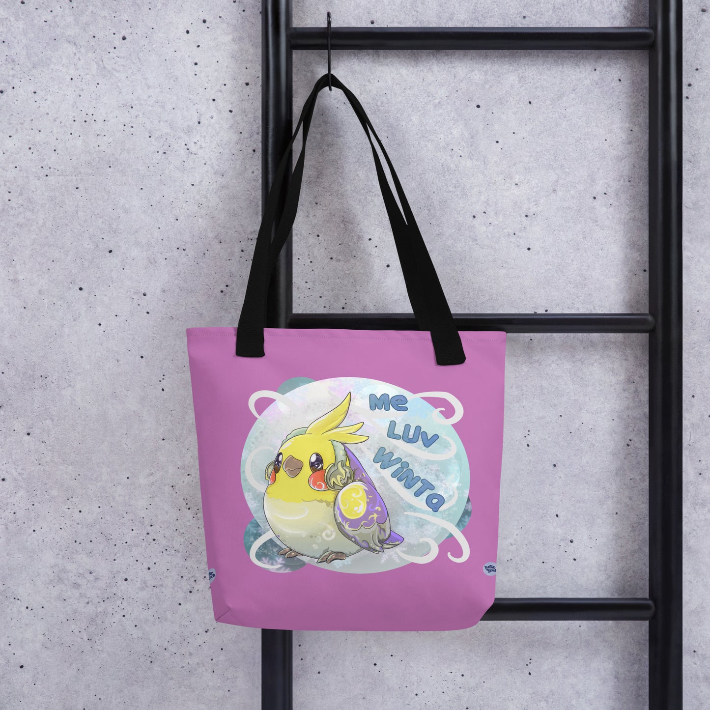 Tote Bags - Winter Cockatiel - Collection by Cinksart - 5 variants