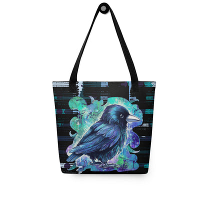 Tote Bag - All Over Printed - Raven Crow - Nevermore Graffiti