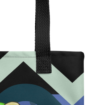 Tote bag - Penguin Keto Avocados - Blue