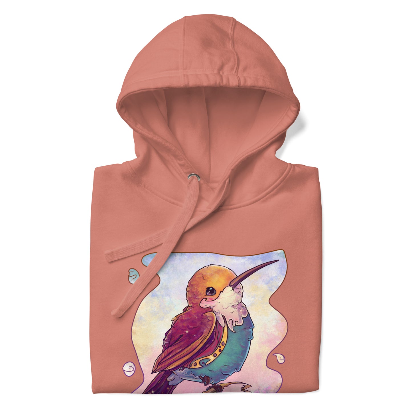 Women Bird lovers Hoodie - Hummingbird - Cute Fantasy