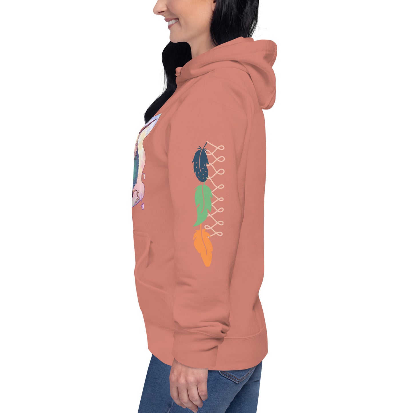 Women Bird lovers Hoodie - Hummingbird - Cute Fantasy