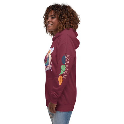 Women Bird lovers Hoodie - Hummingbird - Cute Fantasy