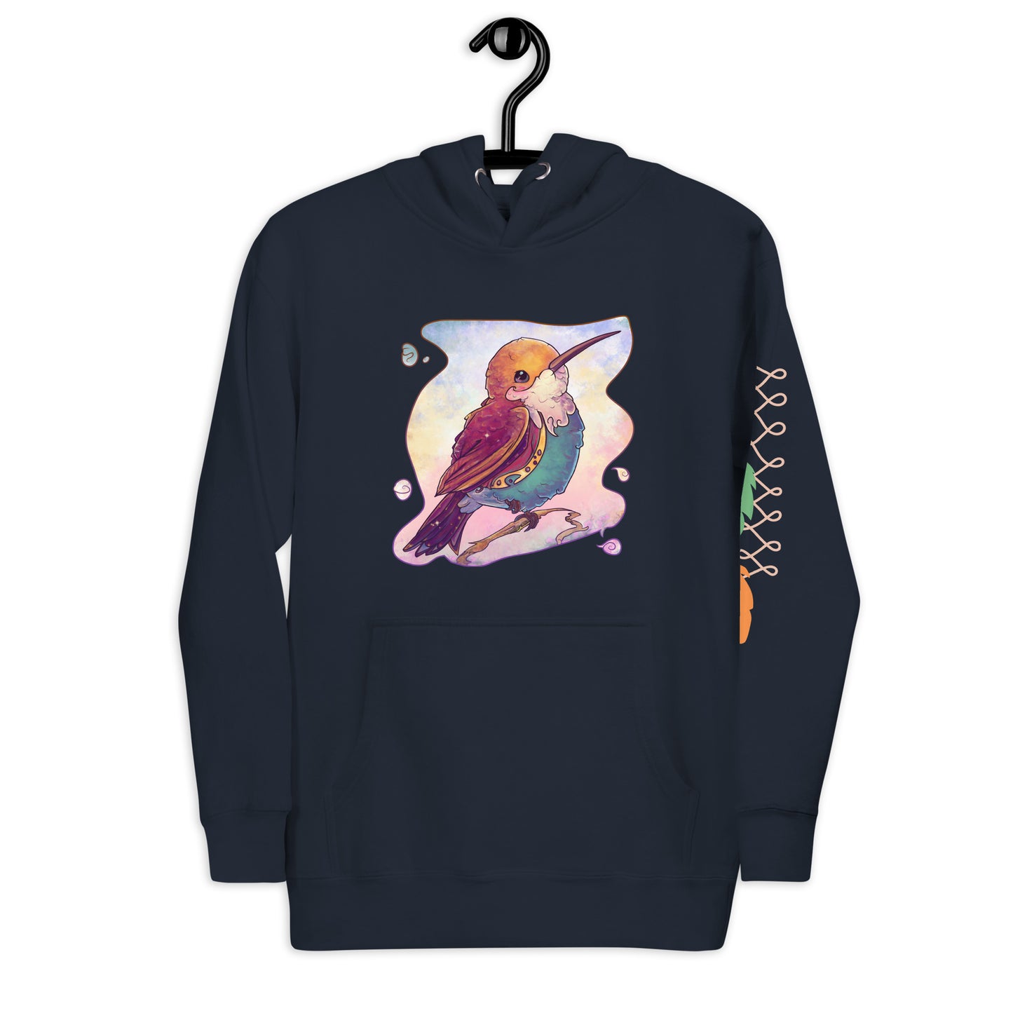 Women Bird lovers Hoodie - Hummingbird - Cute Fantasy