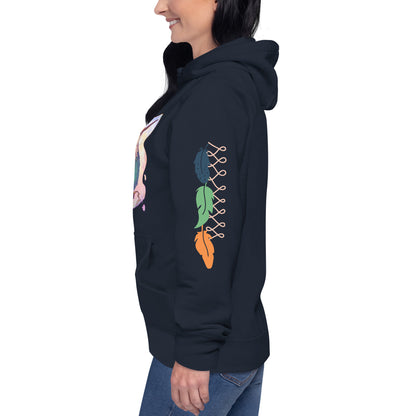 Women Bird lovers Hoodie - Hummingbird - Cute Fantasy