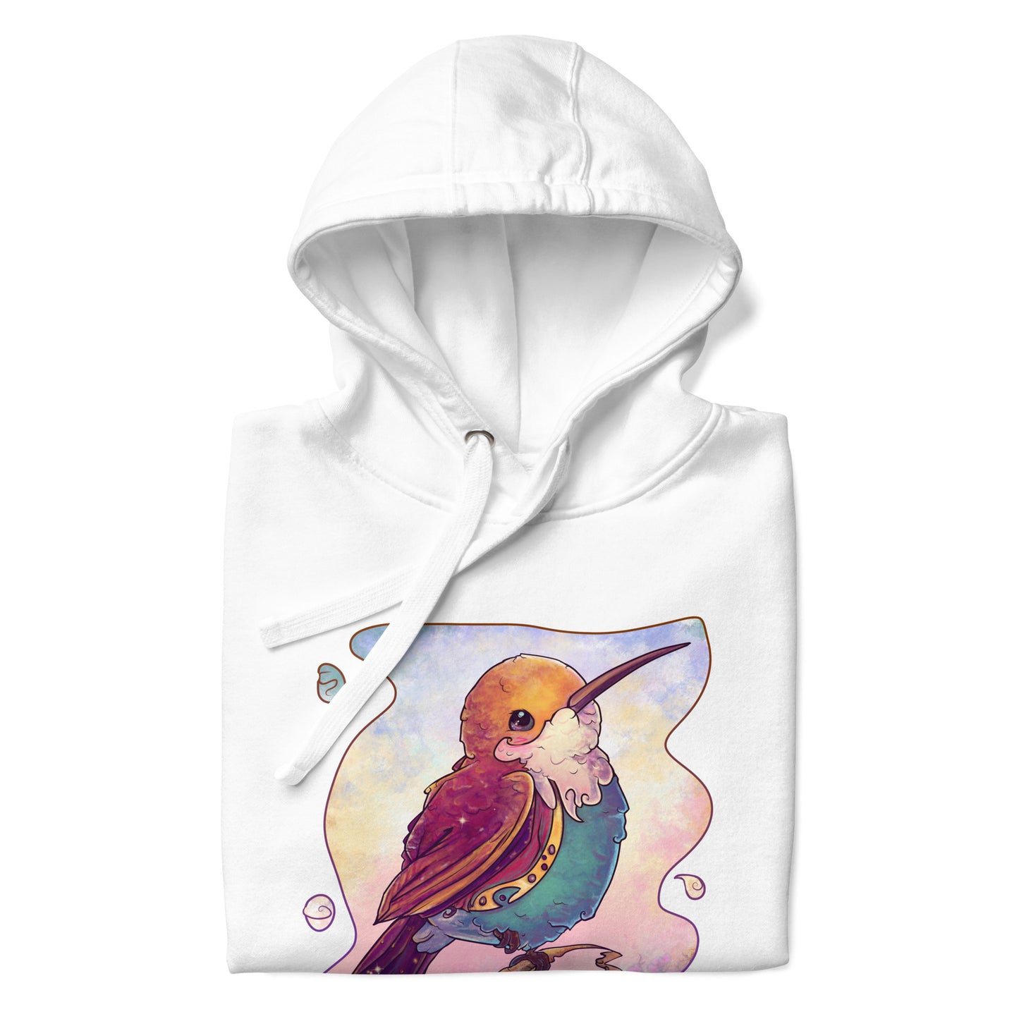 Women Bird lovers Hoodie - Hummingbird - Cute Fantasy